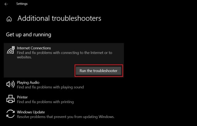 How to Fix Network Connection Issues on Windows 10