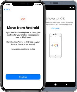 How to transfer Data from old Android Phone or iPhone to New iPhone
